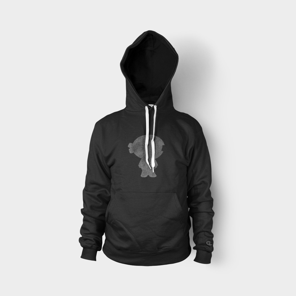 Hoodies Ninja Silhouette